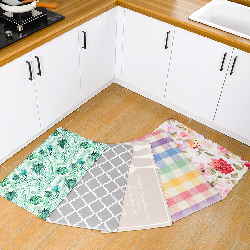 远大 多场景应用PVC易清洁厨房地垫抗疲劳柔软舒适脚垫